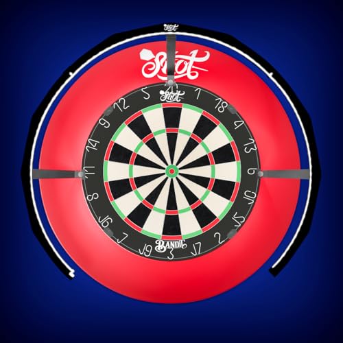 Shot! LumenCore LED Dartboard Lighting System with Dimmer, Shadowless, Easy Install
