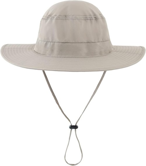 Home Prefer UPF50 Men's Sun Hat - Quick Dry UV Protection with Neck Flap | Wide Brim Fishing Cap