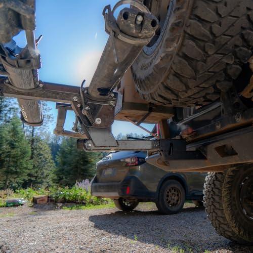 Kuat Hi-Lo Pro Hitch Extension for 2" Receivers, 250lb Max Carry Capacity