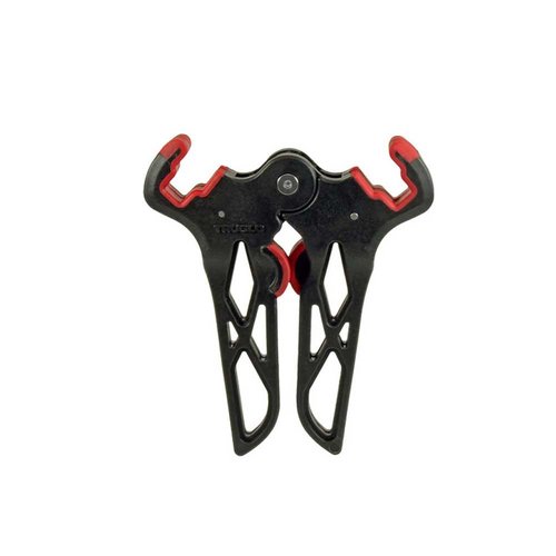 TRUGLO Bow Jack Lightweight Durable Portable Folding Bow Stand for Bowhunting - Mini Leg Length (5.8 in.); Wide Limb Width (up to 3.125 in.)
