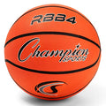 Champion Sports Pro-Style Rubber Basketball 28.5 Inch - Orange, Intermediate Size 6