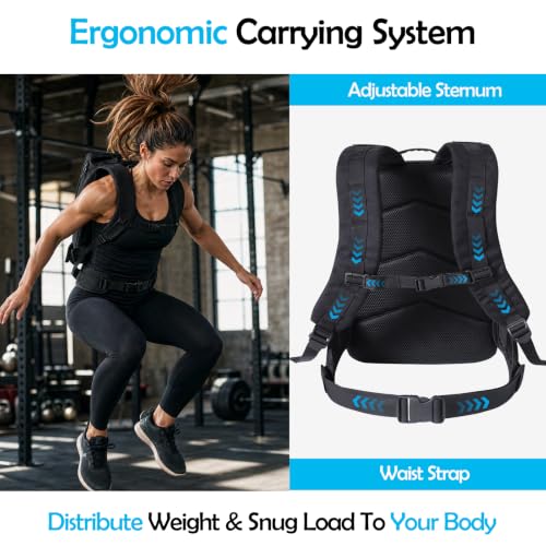 Rucking Plate Carrier with Adjustable Straps and Reinforced Structure