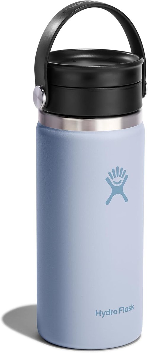 Hydro Flask Flex Sip Coffee Tumbler - Insulated, Leak-Proof Travel Mug | 16 Oz Surf Blue