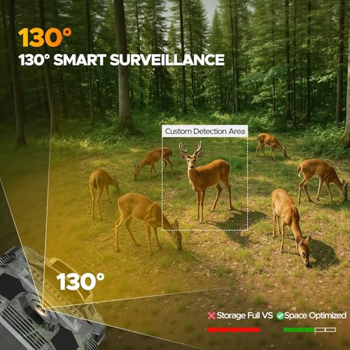 Cellular Trail Camera with 2.5K Live Feed and Built-in SIM Card