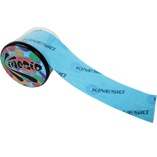 2" Kinesio Tex Performance Muscle and Joint Support Kinesiology Tape - Blue w/Logo