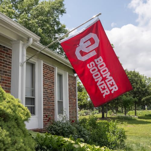 University of Oklahoma 3x5 Ft Embroidered Flag - Outdoor Display