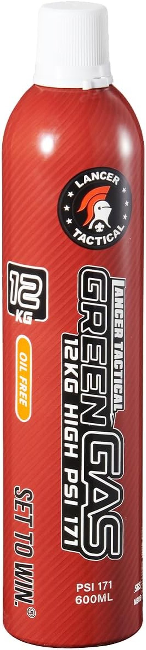 Lancer Tactical Green Gas G-1100 - 600ml/20oz High PSI for Powerful Performance
