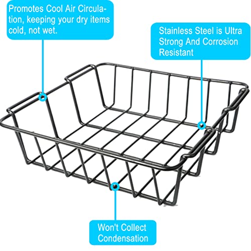 Stainless Steel Cooler Basket for YETI Tundra 50 & 65 - Durable Storage
