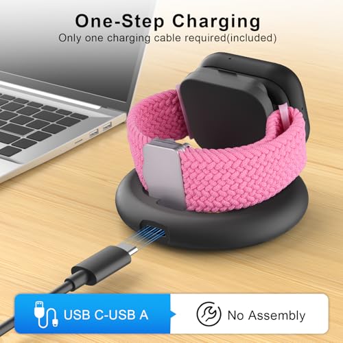 Foldable Magnetic Charging Dock for Sync UP Kids Watch 2 - Black