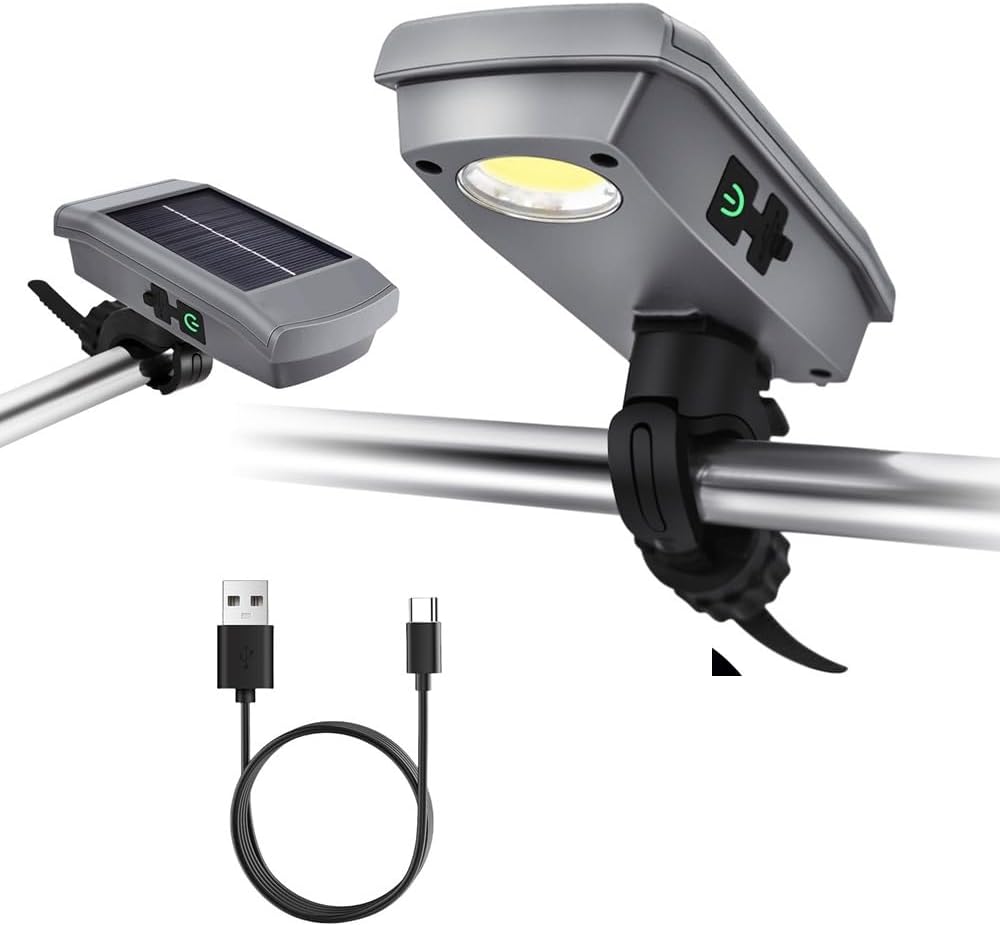 Skiennix LED Grill Light - 360° Rotatable Head & USB-C Rechargeable Battery - Perfect for Outdoor Grilling & Camping