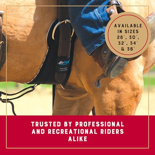 Weaver Equine 30-Inch AirFlex Roper Cinch with Anti-Slip Nylon Webbing – Western Horse Tack