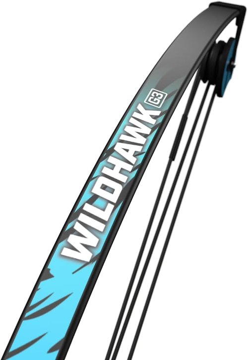 Barnett Wildhawk Compound Bow - Youth Bow for Ages 5+ | Includes 2 Arrows, Green Finish