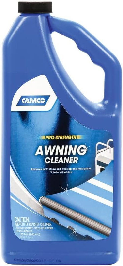 Camco Pro-Strength Awning Cleaner - 32 Fl Oz | Effectively Removes Stains, Dirt & Grime - Safe for All RV Awnings
