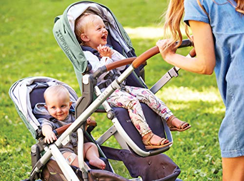 Full Grain Leather Handlebar Cover for Vista Strollers - 2 Pack, Reach Certified
