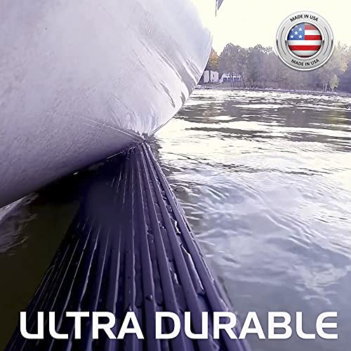 Caliber Bunk Wrap Kit 16 ft x 2 in x 6 in Black for Boat, Trailer, Pontoon