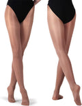 DANCEYOU Shimmery Footed Tights - Sparkly Skin Tone for Girls & Women | Perfect for Costumes & Dance
