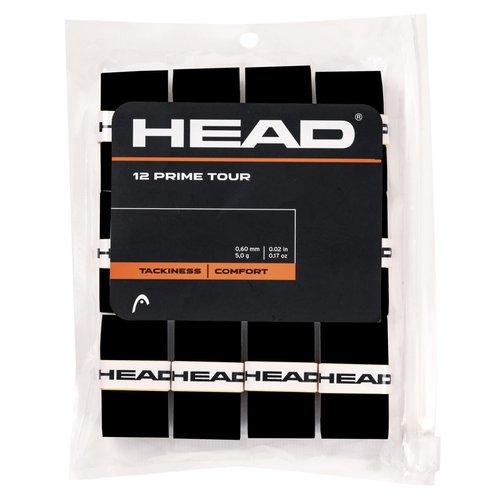HEAD Prime Tour Overgrip 12-Pack - Black