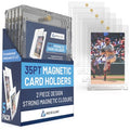Magnetic Card Holder Case 5 Pack - Protect Sports & Trading Cards up to 35PT