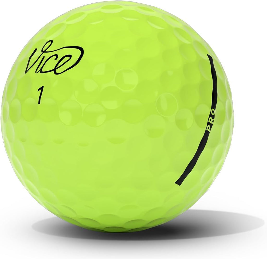 Vice Pro Golf Balls - High Performance, Durable Design for Maximum Distance | White