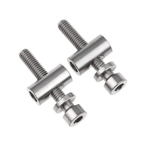 Wanyifa Titanium Ti M5x30mm Bolt Nut Washer for Thomson Seatpost Cycling Bolts