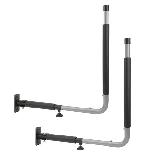 Car Roof Box Wall Mount Rack, High Strength Foldable Telescopic 50KG Load Bearing Car Kayak Storage Hooks Hanger for Canoes Surfboard