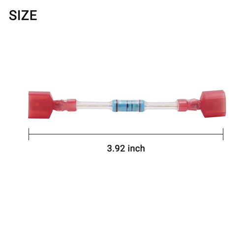 10L0L Golf Cart Resistor Assembly with Connectors for Club Car Electric 2004-up Precedent 102522701