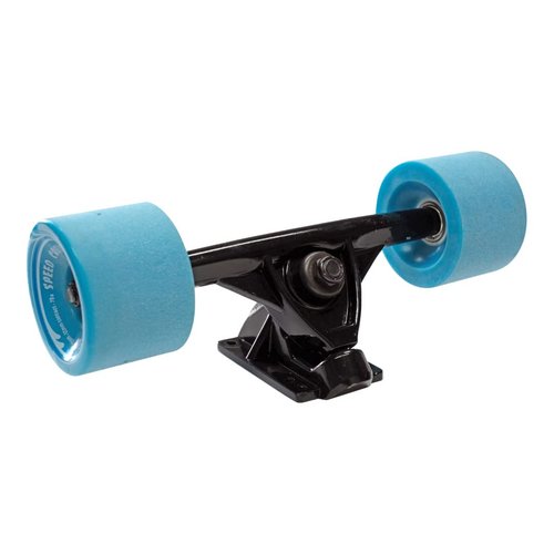 Yocaher Punked Bamboo Longboard Skateboard Freestyle 40" x 9.75"Cruiser w/BLACKWIDOW Premium Clear Grip Tape, Heavy Duty Aluminum Alloy Truck, 71mm Longboard Wheels (Geometrix)