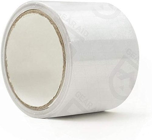GEAR AID Tenacious Tape - Clear Repair and Seam Tape for Tents & Vinyl | 1.5" x 60" Roll