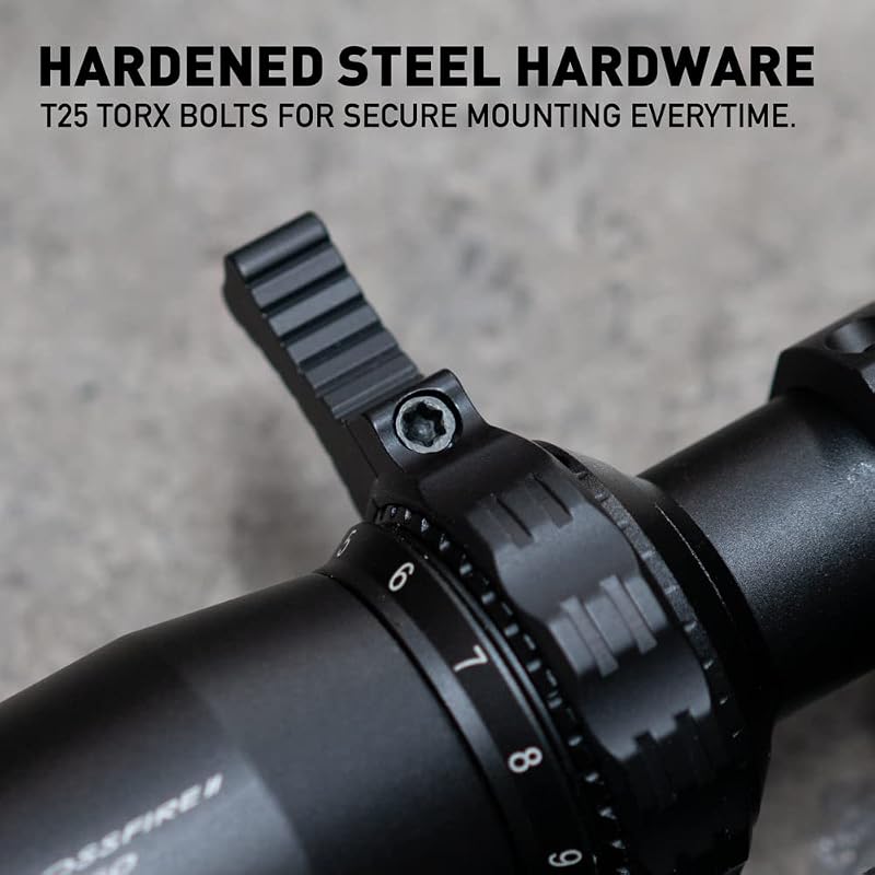 Monstrum Triton Throw Lever - Standard Ring (46 mm) for Variable Power Rifle Scopes