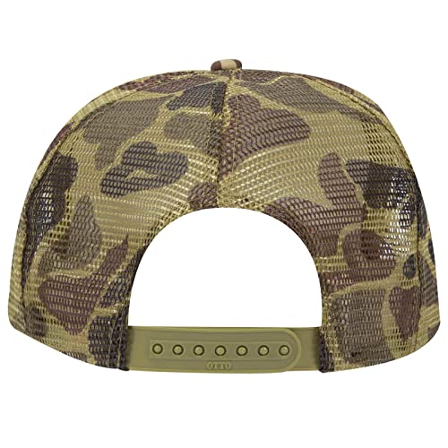 OTTO Wholesale 12-Pack Camouflage Mesh Back Trucker Hats - High Crown Adult Caps