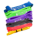 Heavy Duty Resistance Loop Bands Set - 6 Colorful Latex Exercise Bands for Powerlifting & CrossFit, 13, 41 Inch