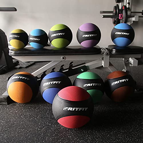 RitFit 6lb Balance Training Weighted Exercise Ball for Coordination & Fitness