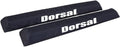 DORSAL Aero Roof Rack Pads - Pack of 2 for Surfboards, Kayaks & Snowboards | 28-Inch Black