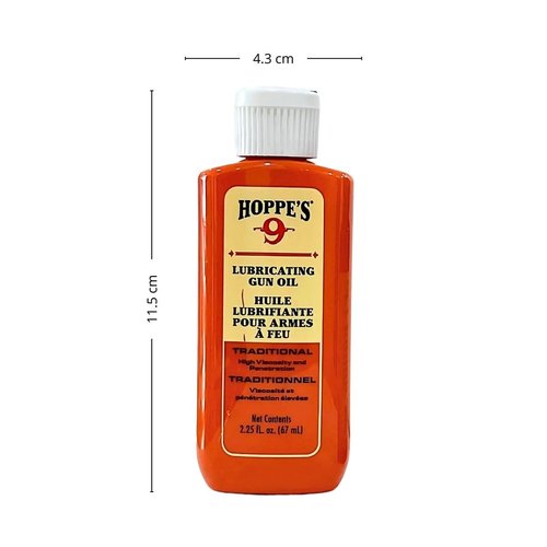 Hoppe's Oil Combo Pack - No. 9 Precision Bundled with 2-1/4 oz Refill