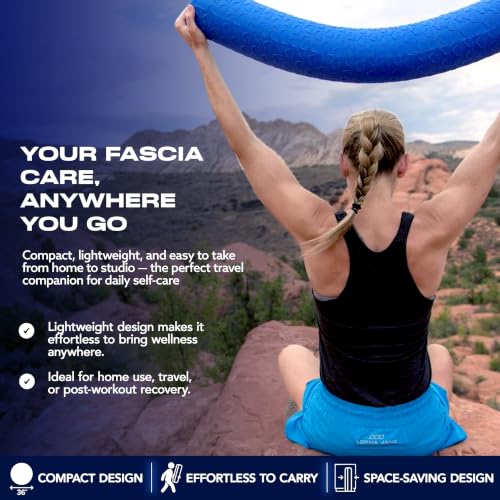 36-Inch Soft Foam Roller for Fascia Release & Physical Therapy