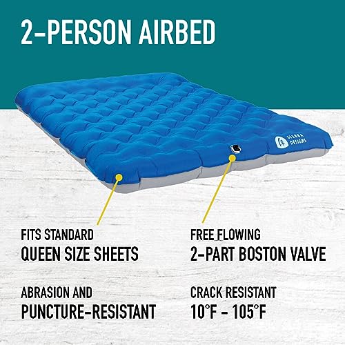 Queen Camping Air Bed Mattress with Pump - Sierra Designs