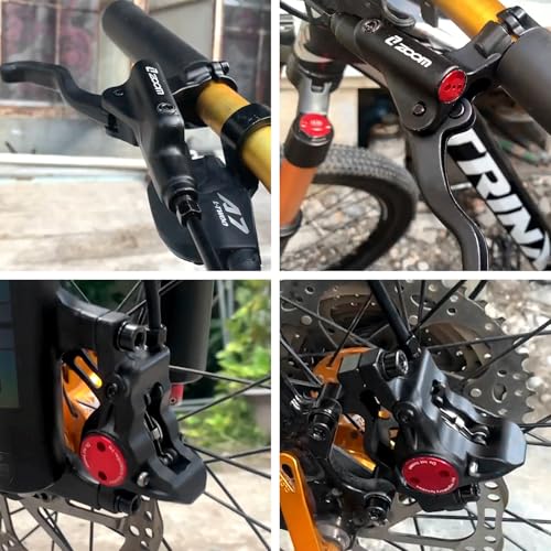Exceedhub Z00M HB875E Hydraulic Disc Brake Set for eBike with 2x160mm Rotors, Pre-Bled, Power-Off System