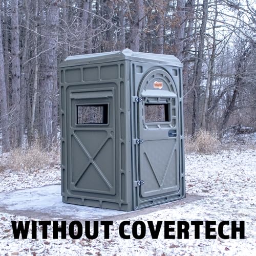 Covertech HD Camo Window Cover for Hunting Blind - Realtree APX, 24”x59”