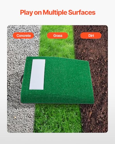 30 Inch Green Pitching Mound for Baseball & Softball Practice Indoor Outdoor