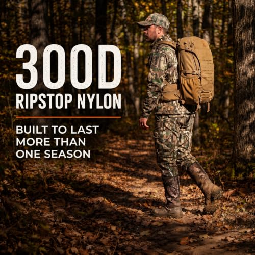 Lone Trail SB1 Silent Hunting Backpack with Bow & Rifle Carry System 25L