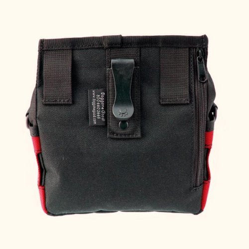 Dog Training Bag with Belt - Black - Professional Dog Trainer Accessory