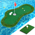 Floating Golf Putting Green for Pool - Portable Water Golf Practice Set