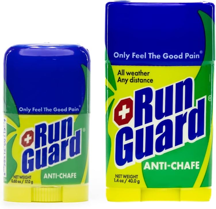 Skiennix Anti-Chafing Stick - 100% Plant-Based Formula for Runners | 1.4oz Single Pack & 0.6oz Four Pack