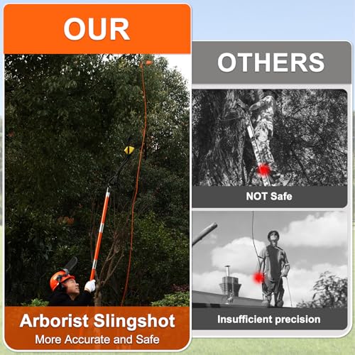 Basic Arborist Slingshot Throw Line Rope Launcher - Portable Rope Placement Tool