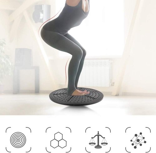 Labyrinth Wobble Board - Yoga Training Balance Board for Stability and Fitness | Durable Design