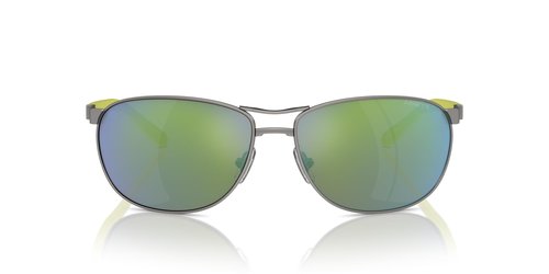 ARNETTE Sunglasses AN 3090 745/8N Belgrano Matte Gunmetal Green