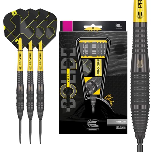 Target Darts Bolide Void 26G Tungsten Dart Set with Swiss Points & Accessories