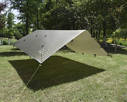 Premium Waterproof Rainfly Tarp for Camping & Hammocks 20ft x 14.3ft