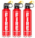 Portable Fire Extinguisher Kit 3-Pack for Home Car Kitchen Boat with Mounting Brackets
