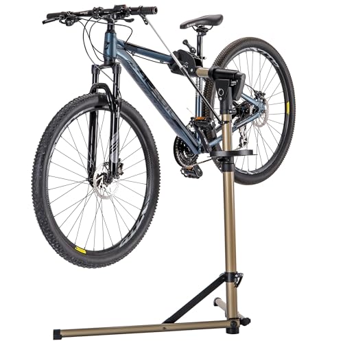 CHEPARK Bike Repair Stand - Adjustable, 80lb Capacity, 360° Rotating Clamp for Bicycle Maintenance